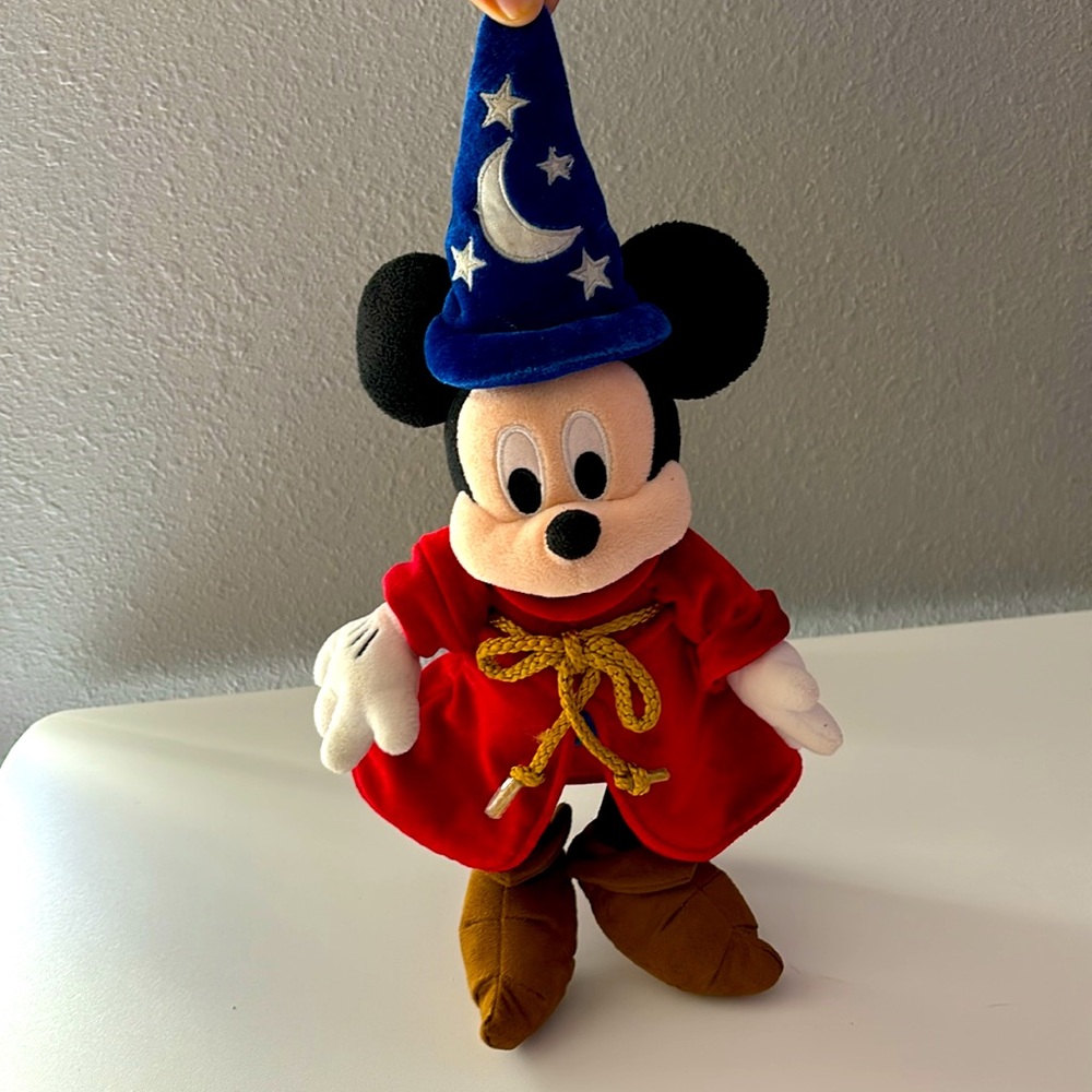 Disney Sorcerer Mickey Mouse Plush - Fantasia - Picture 2 of 5